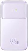 Внешний аккумулятор Baseus Comet Series Dual-Cable Digital Display Fast Charge Power Bank 22.5W 20000mAh (сиреневый)