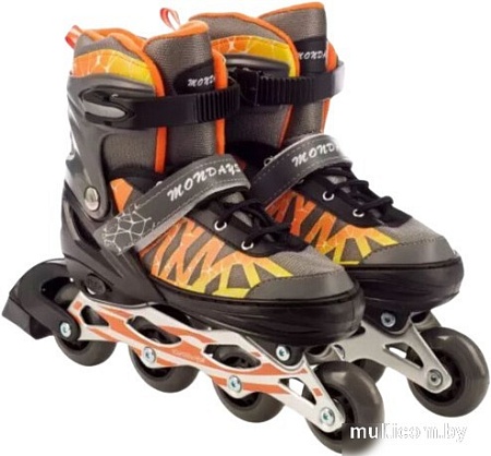 Роликовые коньки Favorit 8817-S-BK (р. 30-33)