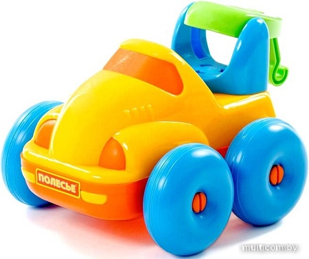 Игрушечный транспорт Полесье Блоппер автомобиль-кран 3805 (желтый/синий)