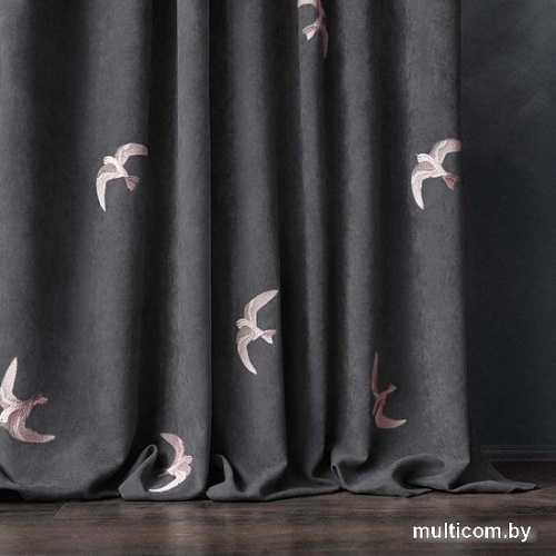 Комплект штор Pasionaria Либерти 290x230 (2 шт, серый)