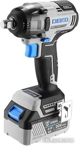 Гайковерт Deko DKIS20 063-4432 (с 1-им АКБ, кейс)