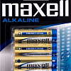 Батарейки Maxell Alkaline AA 4 шт (в блистере)