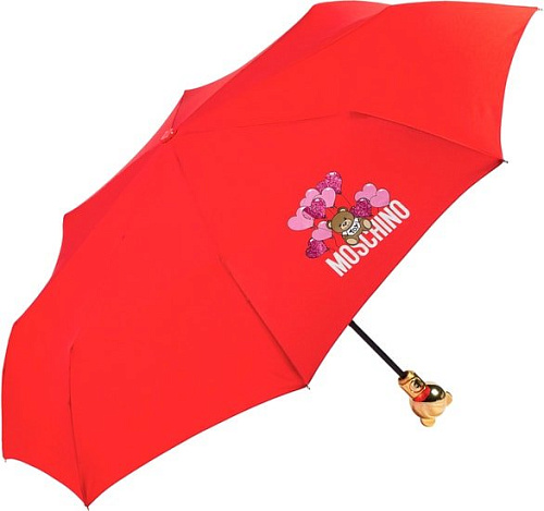Зонт Moschino 8054-OCC Balloons Bear Red