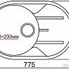 Кухонная мойка Tolero R-116 (бежевый)