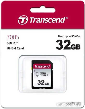 Карта памяти Transcend SDHC 300S 32GB