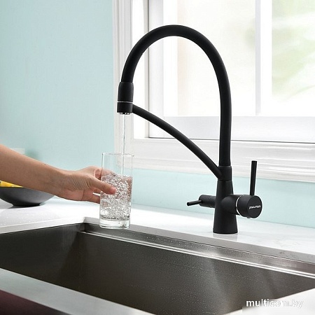 Смеситель Paulmark Siegen Si213111-401(AN) (черный /антрацит)