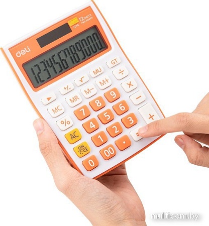 Бухгалтерский калькулятор Deli E1238/OR