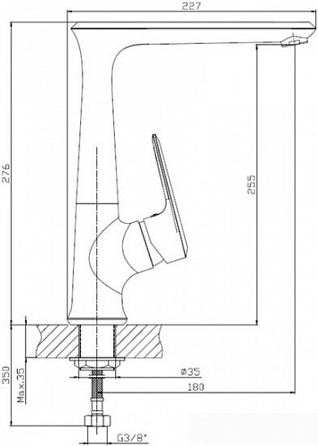 Смеситель Zollen ULM UL74613531