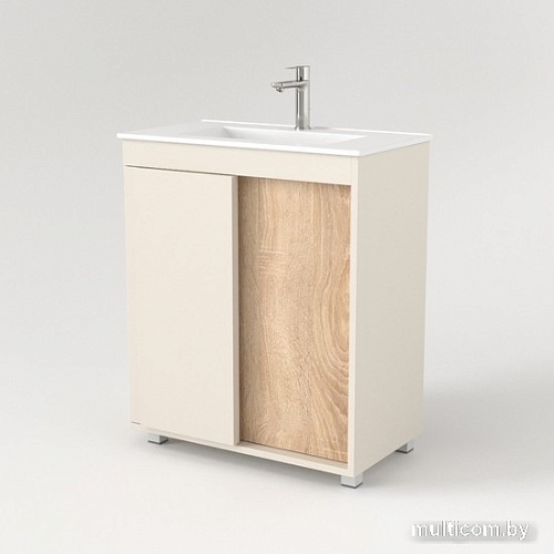 Дабер Тумба под умывальник 013 70 Т13.7.0.18 (бежевый/дуб бардолино)