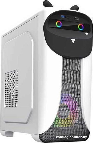 Корпус GameMax Cute OWL (белый/черный)