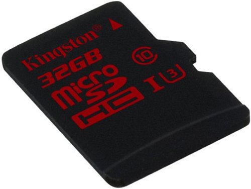 Карта памяти Kingston microSDHC (Class 10) 32GB (SDCA3/32GBSP)