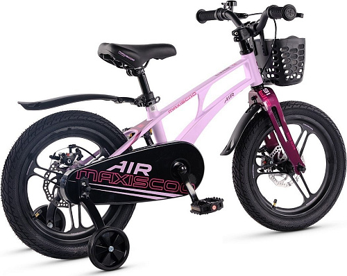 Детский велосипед Maxiscoo Air Pro 16 2025 MSC-A1643P (лавандовый матовый, разобранный)