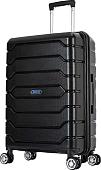 Чемодан-спиннер Mironpan 11191-2-M 66 см (черный)