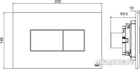OLI Karisma 641006 (матовый хром)