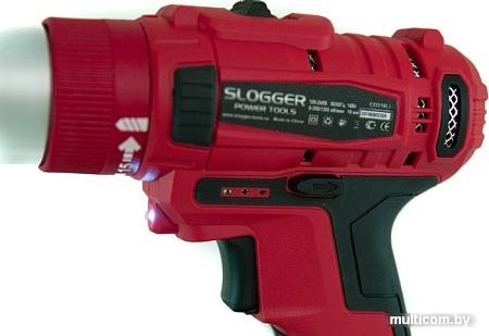 Дрель-шуруповерт Slogger CD318Li (с 2-мя АКБ, кейс)