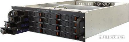 Корпус Procase ES316 [ES316-SATA3-B-0]