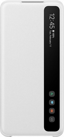 Чехол Samsung Smart Clear View Cover для Galaxy S20 (белый)