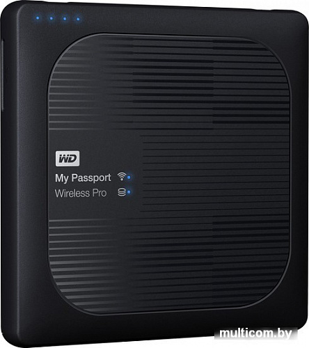 Внешний жесткий диск WD My Passport Wireless Pro 3TB [WDBSMT0030BBK]