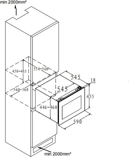 Винный шкаф Korting KFW 501 SL GN