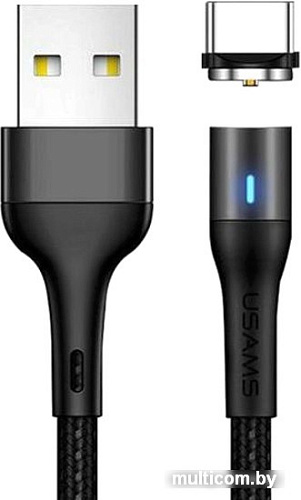 Кабель Usams U32 USB Type-A - USB Type-C SJ353USB01 (1 м, черный)