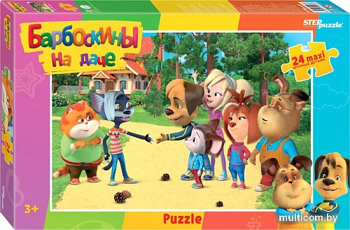 Мозаика/пазл Step Puzzle Барбоскины 90077 (24 эл.)