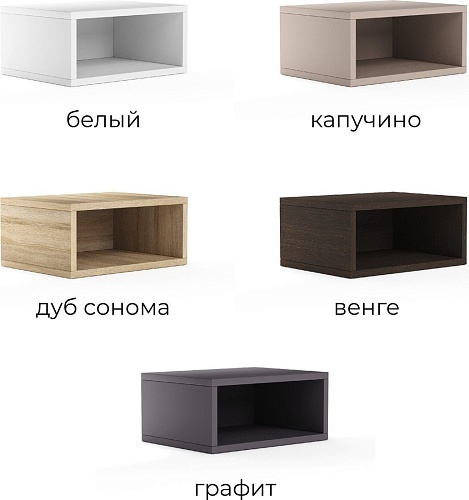 Тумба MONOFIX Одос Навесная (венге)