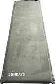 Самонадувающийся коврик Sundays ZC-SIM006 (5 см, серый)