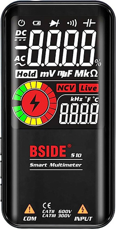 Мультиметр Bside S10 (черный)