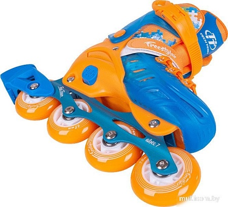 Роликовые коньки Tech Team Freestyler (р-р 28-31, оранжевый)