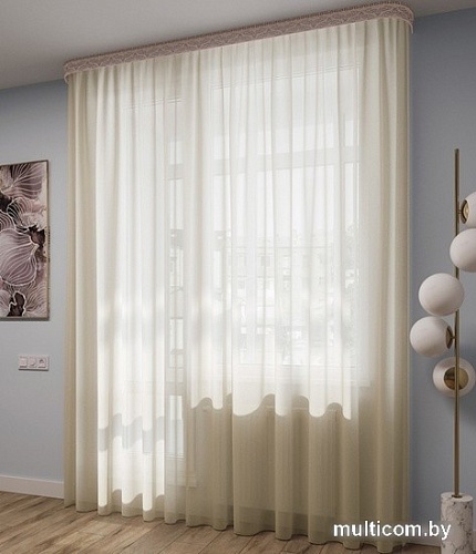 Тюль Legrand Вуаль 3x2.6 м (молочный)