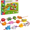 Развивающая игрушка Bondibon Веселая Ферма Бусины для нанизывания ВВ1109-1