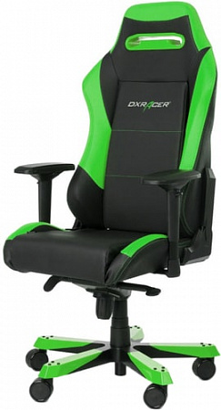 Кресло DXRacer Iron OH/IS11/NE (черный/зеленый)