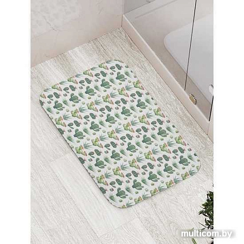 Коврик для ванной JoyArty Маленькие кактусы bath_122816