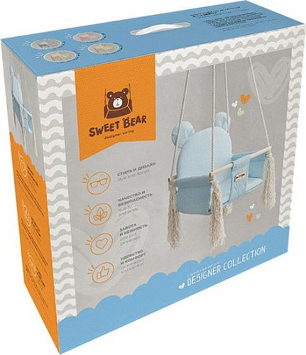 Подвесные качели Лидер Sweet Bear 70501 (лазурный)