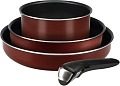 Набор сковород Tefal Ingenio Red 5 04175890