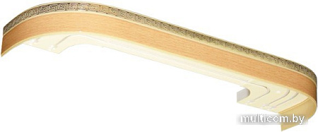 Карниз для штор Legrand Греция 48067452 (1.6 м, трехрядный, песок)