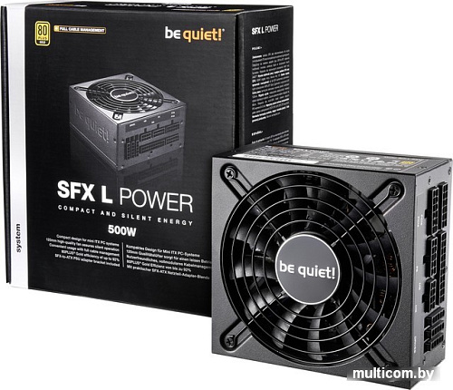 Блок питания be quiet! SFX L Power 500W BN238