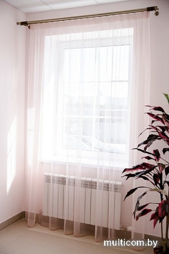 Тюль Decoretto Сетка СР-K24 2.5x2.7 м (розовый, 1 шт)