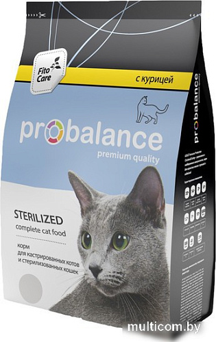 Корм для кошек Probalance Sterilized 0.4 кг