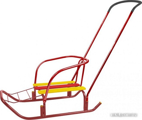 Санки Nika Ветерок 7+ В7+/К (красный)