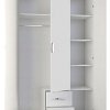 Шкаф распашной Anrex Romano 3D2S (белый)