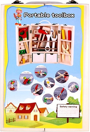 Набор инструментов игрушечных Darvish Чемоданчик с инструментами DV-T-2387