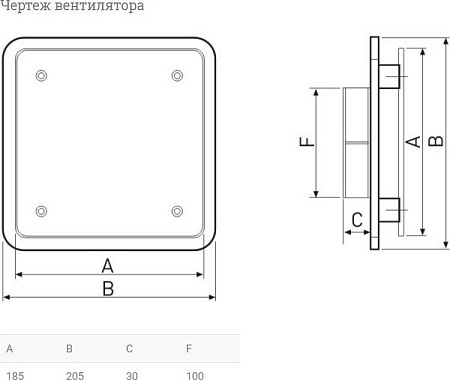 Вентиляционная решетка Soler&Palau BDOP-100 5209225800