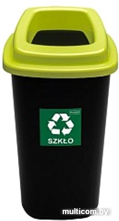 Контейнер для раздельного сбора мусора Plafor Sort bin 9018159 (черный/зеленый)