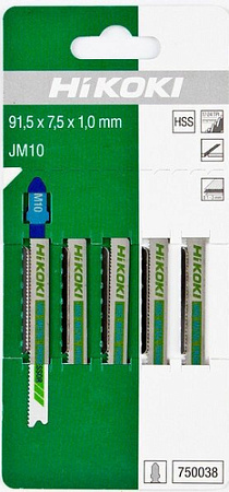 Набор пильных полотен Hikoki (Hitachi) JM10 750038 (5 шт)