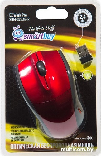 Мышь SmartBuy 325AG Red (SBM-325AG-R)
