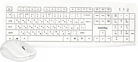 Мышь + клавиатура SmartBuy One 212332AG [SBC-212332AG-W]