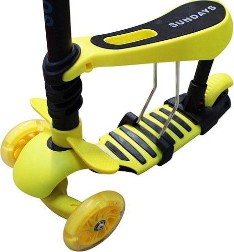 Самокат Sundays KB05B-4 (светящиеся колеса)