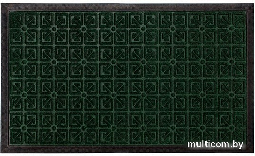 Придверный коврик ComeForte Уют Классик 45x75 (зеленый)