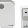 Беспроводной дверной звонок Uniel UDB-013W-R1T1-36S-100M-WH